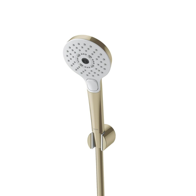 Bát sen cầm tay TOTO TBW01010A#PFG massage 3 chế độ Màu Vàng Pháp Mờ