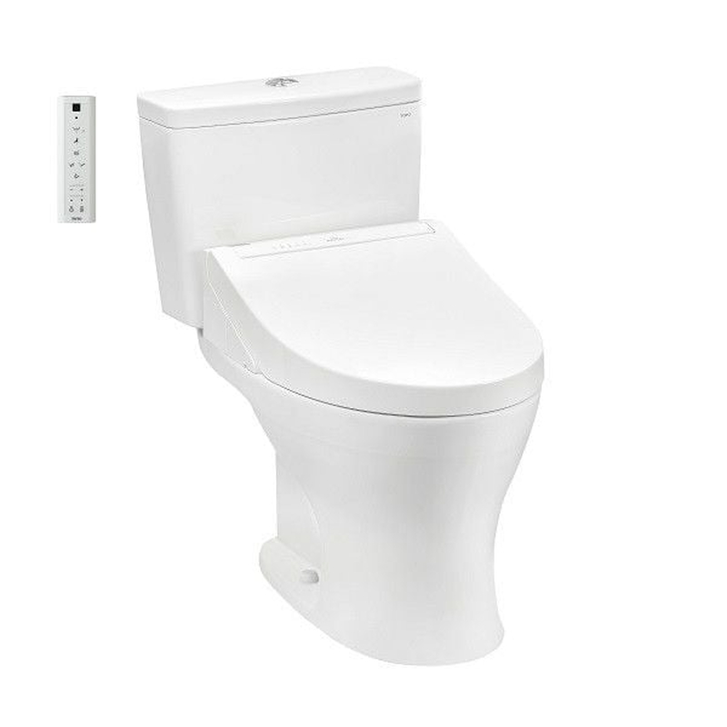 Bồn cầu điện tử hai khối TOTO CS735DW14#XW nắp rửa Washlet