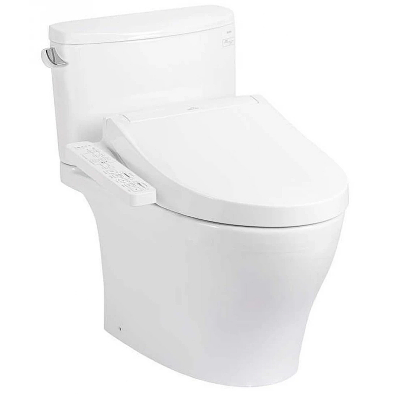 Bồn Cầu Điện Tử Hai Khối TOTO CS767CRW17 Nắp Rửa WASHLET C2 TCF23460AAA