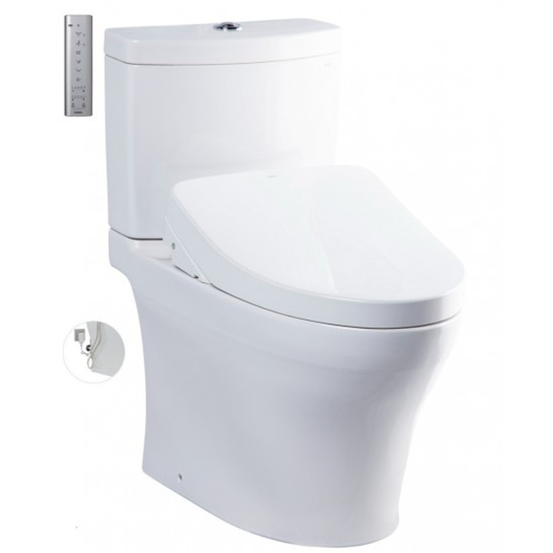 Bồn cầu điện tử hai khối TOTO CS769DW11 nắp rửa Washlet