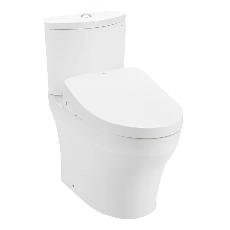 Bồn cầu điện tử hai khối TOTO CS838CDW12#XW nắp rửa Washlet
