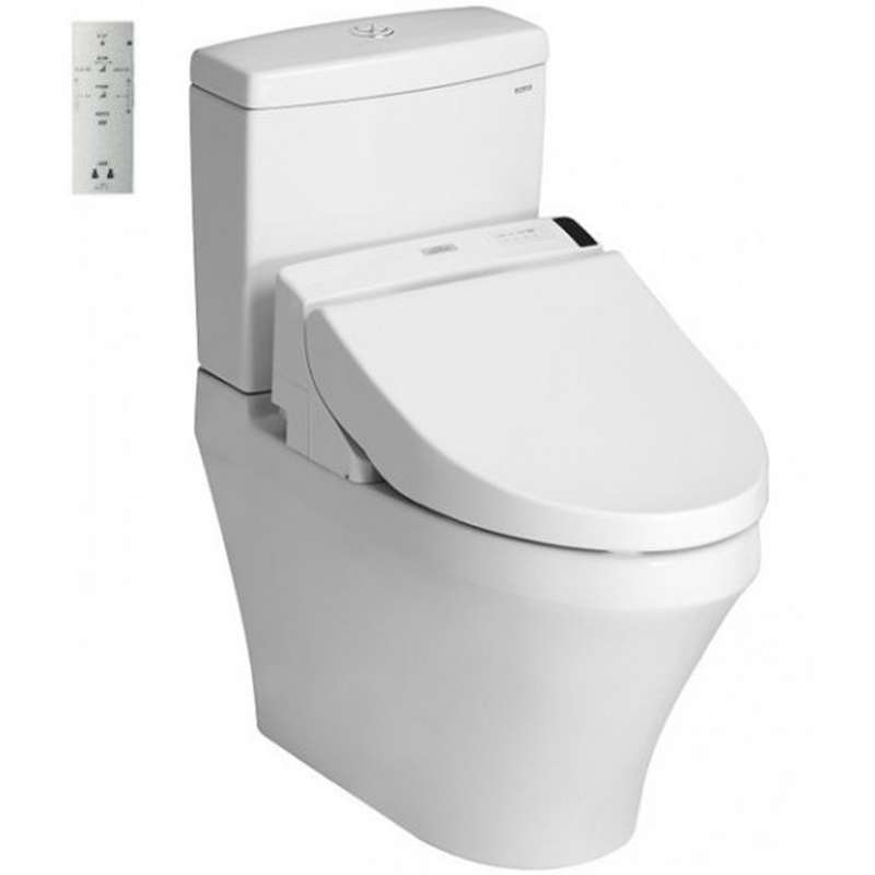 Bồn Cầu Điện Tử Hai Khối TOTO CS948DW6#XW Nắp Rửa WASHLET TCF6531Z