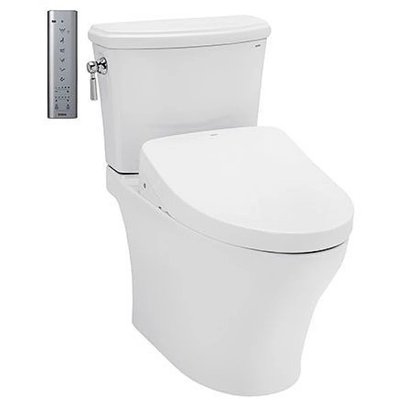 Bồn cầu điện tử hai khối TOTO CS986CGW12#XW nắp rửa Washlet