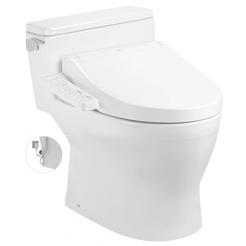 Bồn cầu điện tử một khối TOTO MS188VKW16#XW nắp rửa Washlet