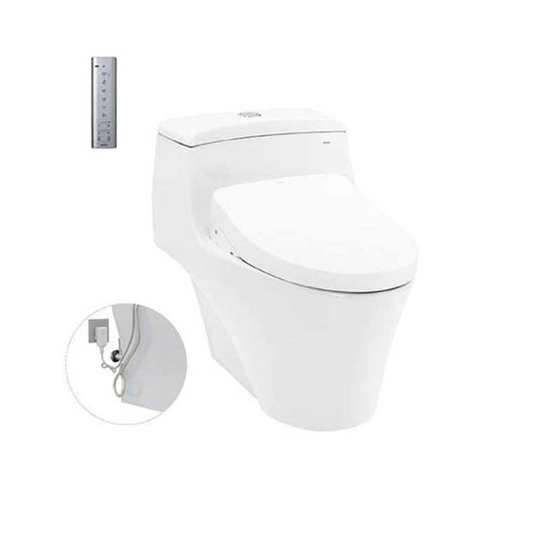 Bồn cầu điện tử một khối TOTO MS823DRW11 nắp rửa Washlet