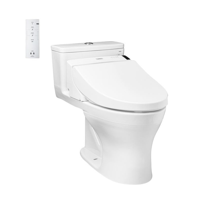Bồn Cầu Điện Tử Một Khối TOTO MS855DW6#XW Nắp Rửa WASHLET TCF6531Z