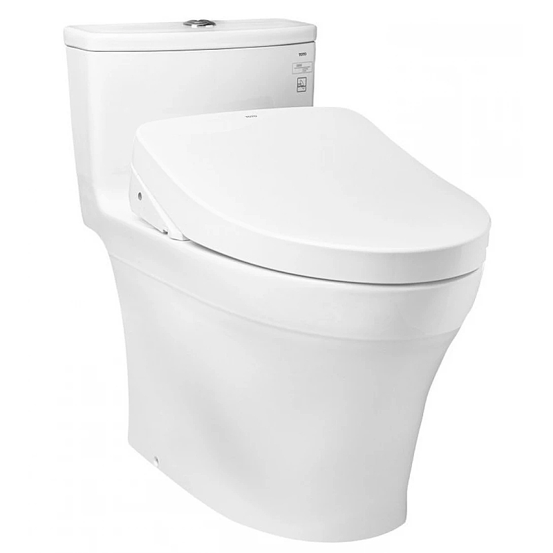 Bồn Cầu Điện Tử Một Khối TOTO MS885CDW12 Nắp Rửa WASHLET TCF4911EZ