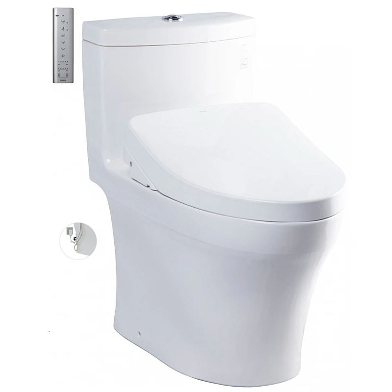 Bồn cầu điện tử một khối TOTO MS889DW11 nắp rửa Washlet