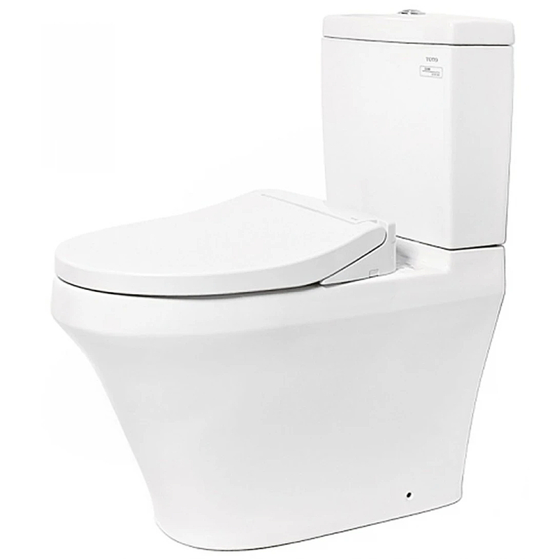 Bồn Cầu Hai Khối TOTO CS948DE2 Nắp Rửa Cơ TCW07S