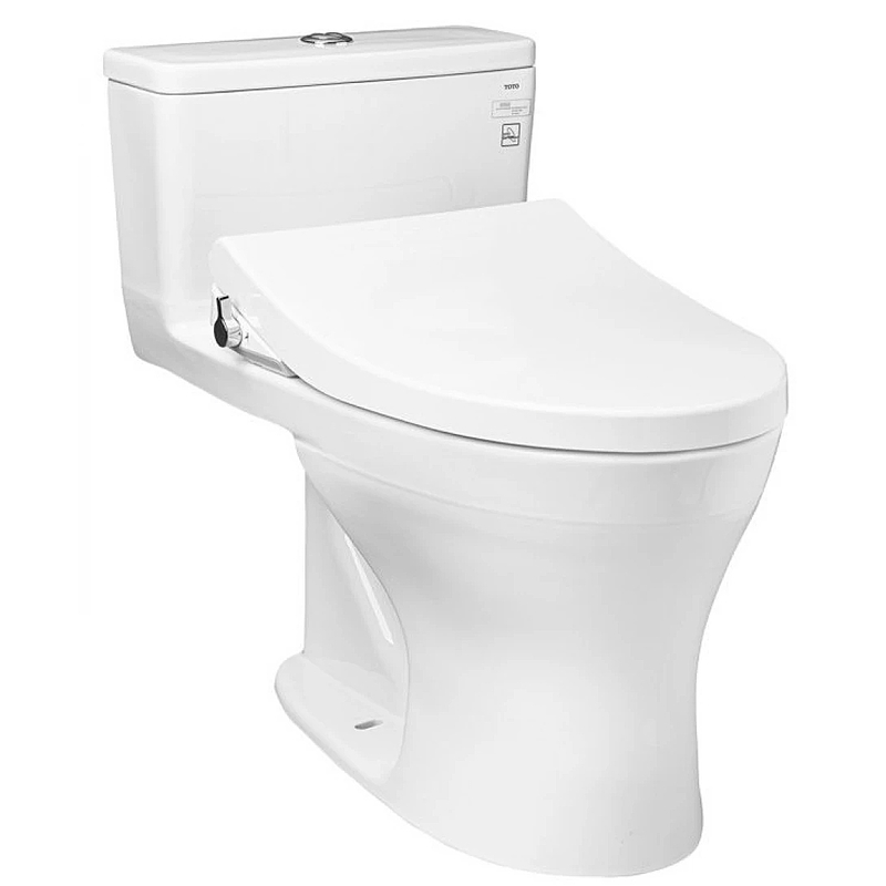 Bồn Cầu Một Khối TOTO MS855DE4 Nắp Rửa Cơ TCW1211A