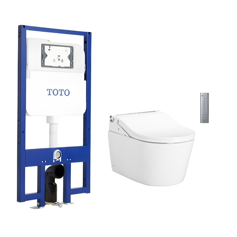 Bồn cầu treo tường điện tử TOTO CW542HME5U/TCF801CZ/WH172AT nắp rửa Washlet