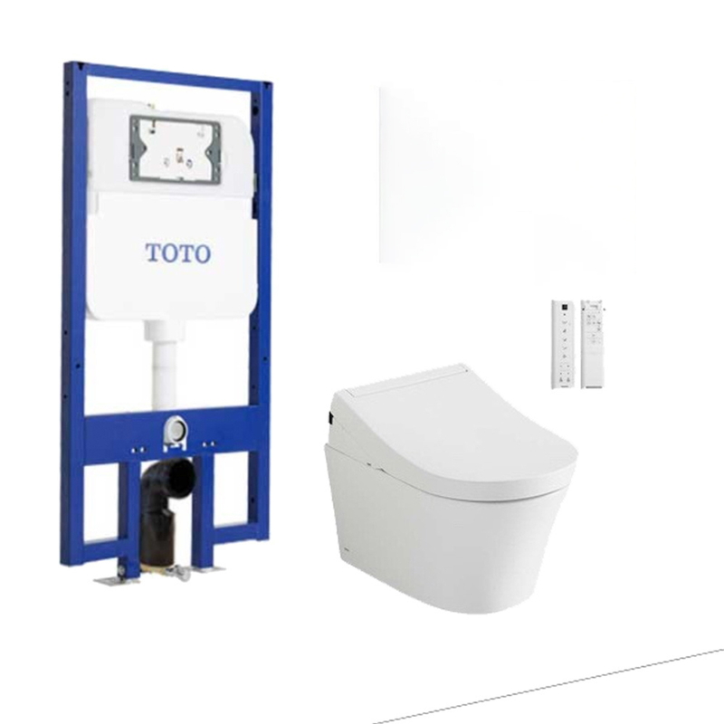 Bồn cầu treo tường điện tử TOTO CW553C/TCF34570GAA/WH172AAT/TCA502 nắp rửa Washlet