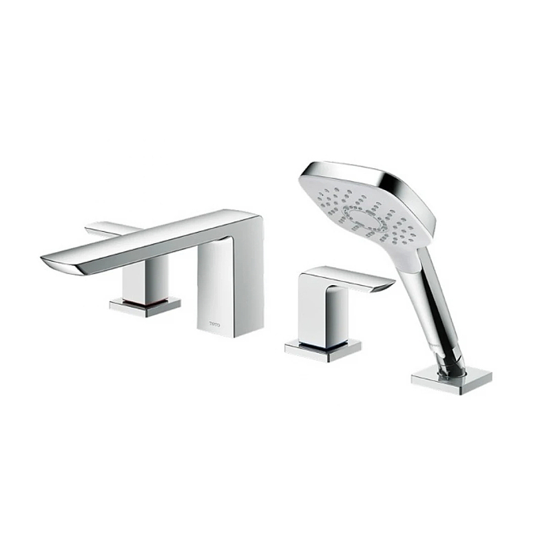 Vòi Xả Bồn Nóng Lạnh Kèm Sen Tay 4 Lỗ TOTO GR TBG02202BB