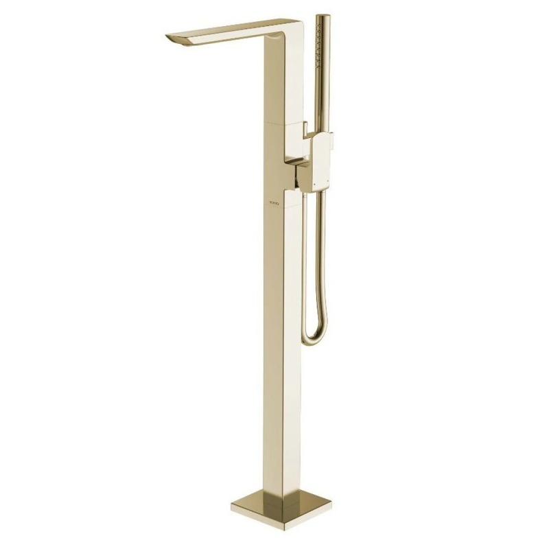 Vòi Bồn Tắm Đặt Sàn Kèm Sen Tắm TOTO GR TBG02306BA#PFG Màu Vàng Pháp Bóng