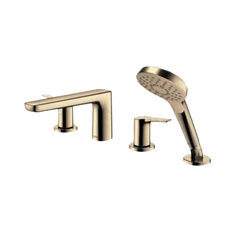 Vòi Xả Bồn Nóng Lạnh Kèm Sen Tay 4 Lỗ TOTO GS TBG03202BB#BFG Màu Vàng Pháp Mờ