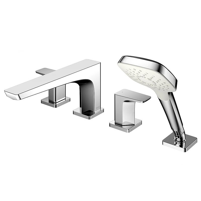 Vòi Xả Bồn Nóng Lạnh Kèm Sen Tay 4 Lỗ TOTO GE TBG07202A