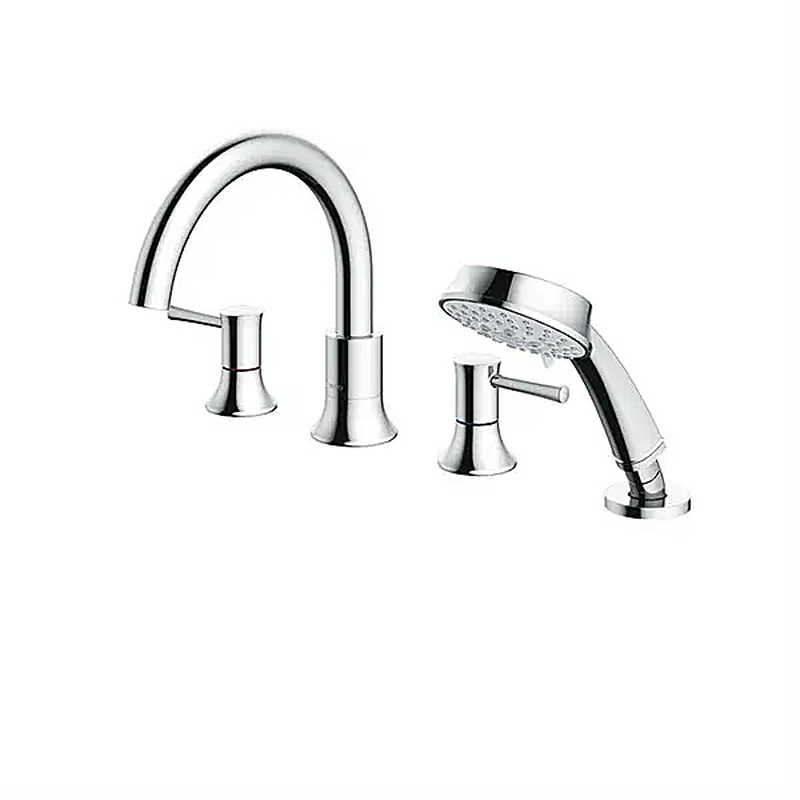Vòi Xả Bồn Nóng Lạnh Kèm Sen Tay 4 Lỗ TOTO LN TBS02202BA