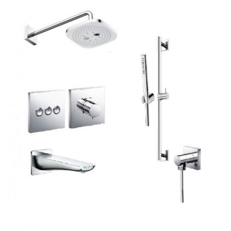 Bộ Sen Tắm Âm Tường TOTO TBV02402B/TBV02105B/TBG02001B/TBW02004A/TBW02012B/TBW02017A