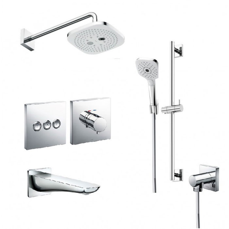 Bộ Sen Tắm Âm Tường TOTO TBV02402B/TBV02105B/TBW02004A/TBW02006A/TBW02012B/TBG02001B