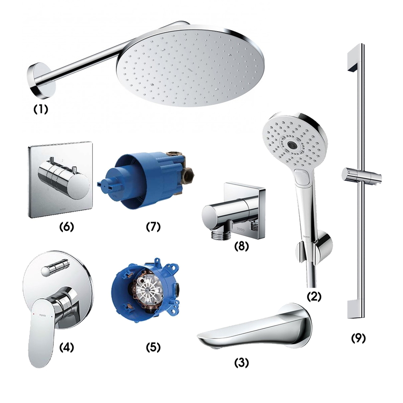 Sen tắm TOTO TBW07003A/TBW01010A/TBG01001B/TBG01304BA/TBN01001B/TBV02103B/TBN01002B/TBW02013B/TBW07019A