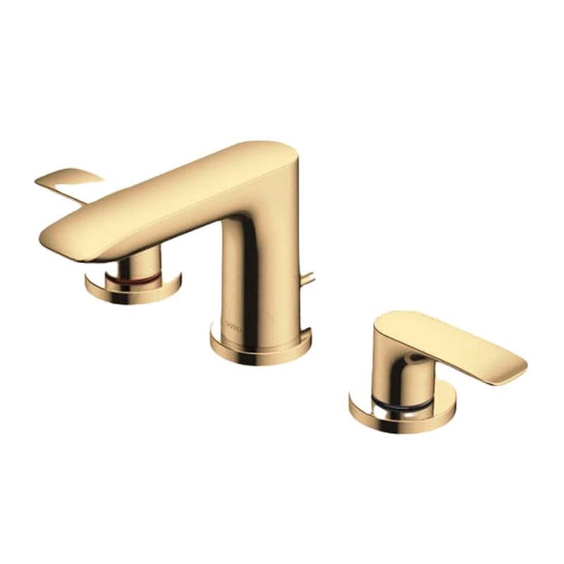 Vòi Lavabo Nóng Lạnh 3 Lỗ TOTO GA TLG04201BB#PFG Màu Vàng Pháp Bóng