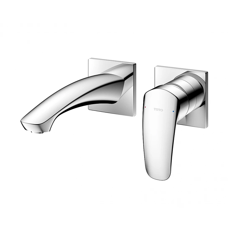 Vòi Lavabo Nóng Lạnh Gắn Tường Vòi Ngắn TOTO GM TLG09307BB