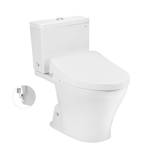 Bồn cầu điện tử hai khối TOTO CS326DW11 nắp rửa Washlet