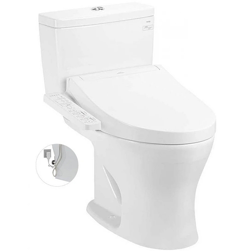 Bồn cầu điện tử hai khối TOTO CS735DW16#XW nắp rửa Washlet