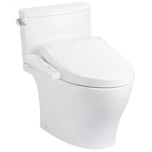 Bồn Cầu Điện Tử Hai Khối TOTO CS767CRW17 Nắp Rửa WASHLET C2 TCF23460AAA