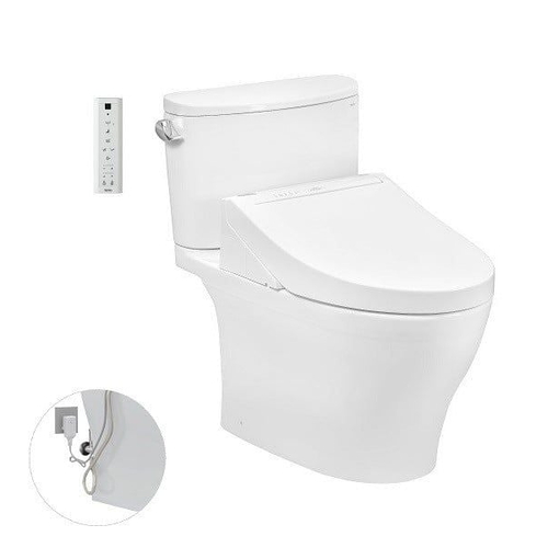 Bồn cầu điện tử hai khối TOTO CS767RW14 nắp rửa Washlet
