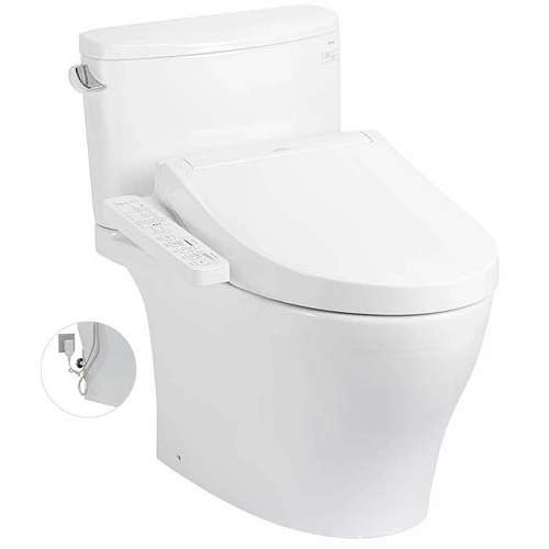 Bồn cầu điện tử hai khối TOTO CS767RW16 nắp rửa Washlet