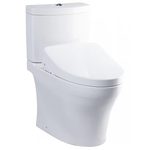 Bồn cầu điện tử hai khối TOTO CS769CDRW12#XW nắp rửa Washlet