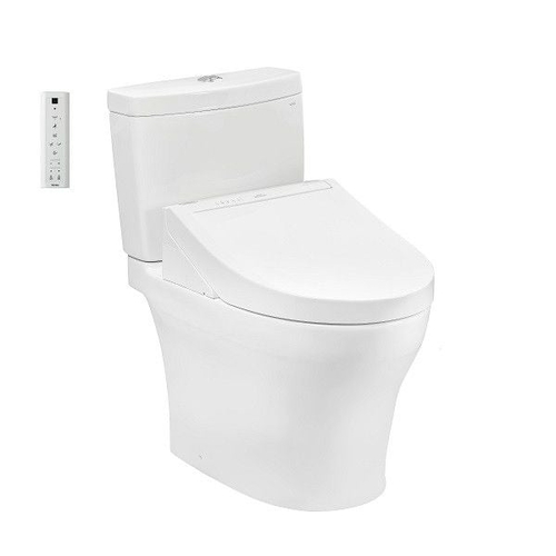 Bồn cầu điện tử hai khối TOTO CS769CDRW15 nắp rửa Washlet