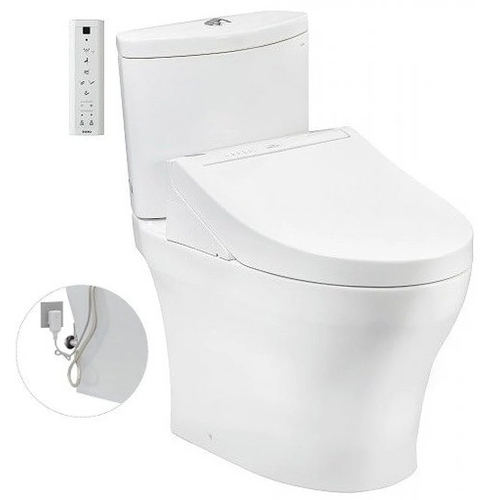 Bồn cầu điện tử hai khối TOTO CS838DW14 nắp rửa Washlet