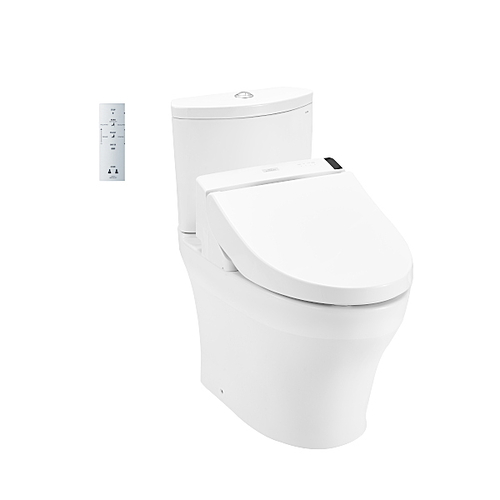 Bồn Cầu Điện Tử Hai Khối TOTO CS838DW6#XW Nắp Rửa WASHLET TCF6531Z