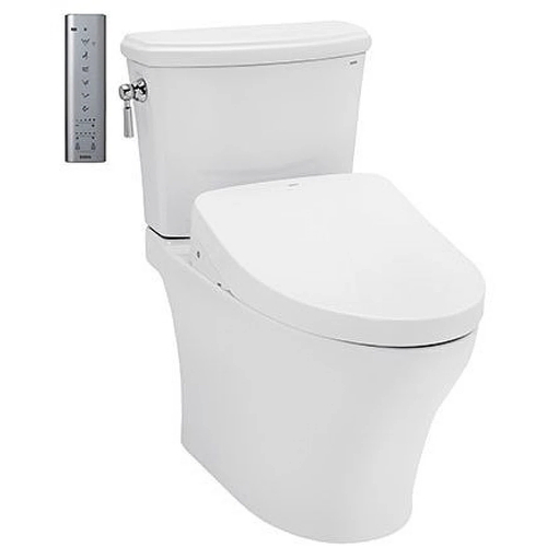Bồn cầu điện tử hai khối TOTO CS986CGW12#XW nắp rửa Washlet