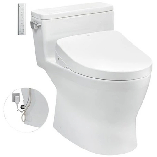Bồn cầu điện tử một khối TOTO MS188VKW111#XW nắp rửa Washlet