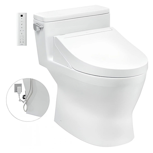 Bồn cầu điện tử một khối TOTO MS188VKW14#XW nắp rửa Washlet