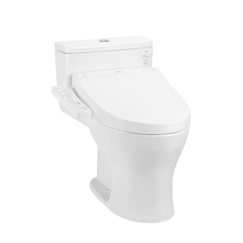 Bồn Cầu Điện Tử Một Khối TOTO MS855CDW17 Nắp Rửa WASHLET C2 TCF23460AAA