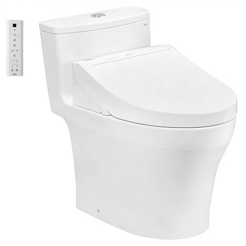 Bồn Cầu Điện Tử Một Khối TOTO MS885CDW15 Nắp Rửa WASHLET C5 TCF24460AAA