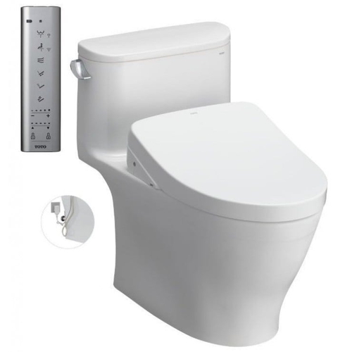 Bồn cầu điện tử một khối TOTO MS887W11 nắp rửa Washlet