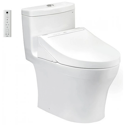 Bồn Cầu Điện Tử Một Khối TOTO MS889CDRW15 Nắp Rửa WASHLET C5 TCF24460AAA