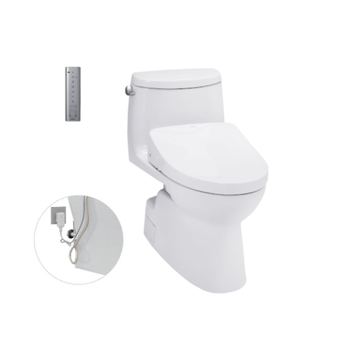 Bồn cầu điện tử một khối TOTO MS905W11#XW nắp rửa Washlet