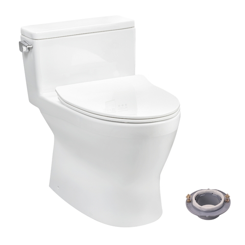 Bồn Cầu Một Khối TOTO MS188VKT8#XW/T53P100VR Nắp Đóng Êm TC600VS