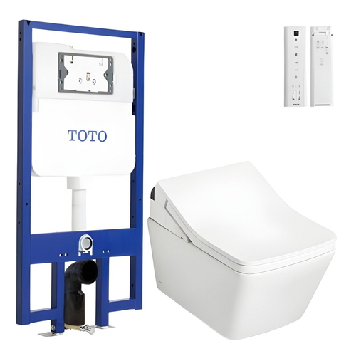 Bồn cầu treo tường điện tử TOTO CW522EAA#NW1/TCF796CZA#NW1/WH172AT nắp rửa Washlet