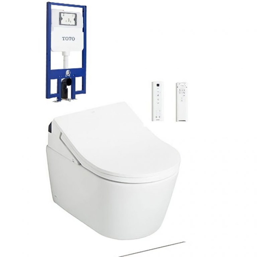 Bồn cầu treo tường điện tử TOTO CW542HME3UNW1/TCF795C2Z/WH172AAT nắp rửa Washlet