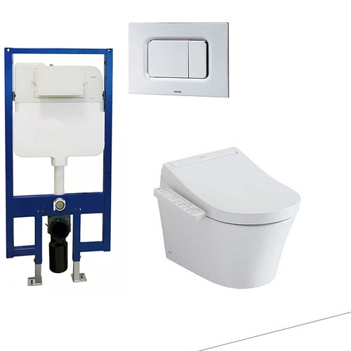 Bồn cầu treo tường điện tử TOTO CW553#XW/TCF33320GAA#NW1/WH172A nắp rửa Washlet