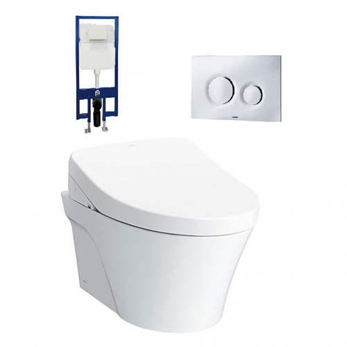 Bồn cầu treo tường điện tử TOTO CW822REA/TCF4911EZ/WH172A/MB174P#SS nắp rửa Washlet