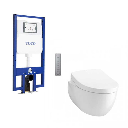 Bồn cầu treo tường TOTO CW812REA#W/TCF4911EZ#NW1/WH172AAT/TCA464