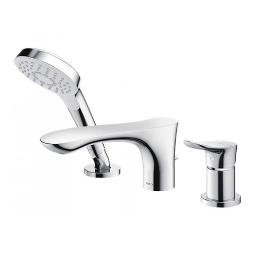 Vòi Xả Bồn Nóng Lạnh Kèm Sen Tay 3 Lỗ TOTO GO TBG01305BB